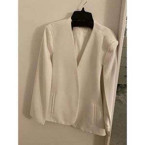 White Blazer/Cape